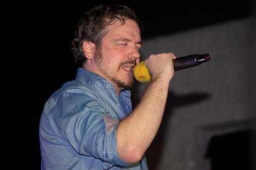 Toonmoment en karaoke avond 2019.