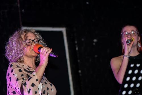 Toonmoment en karaoke avond 2019.